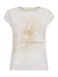 Cartoon Damen T-Shirt in khaki