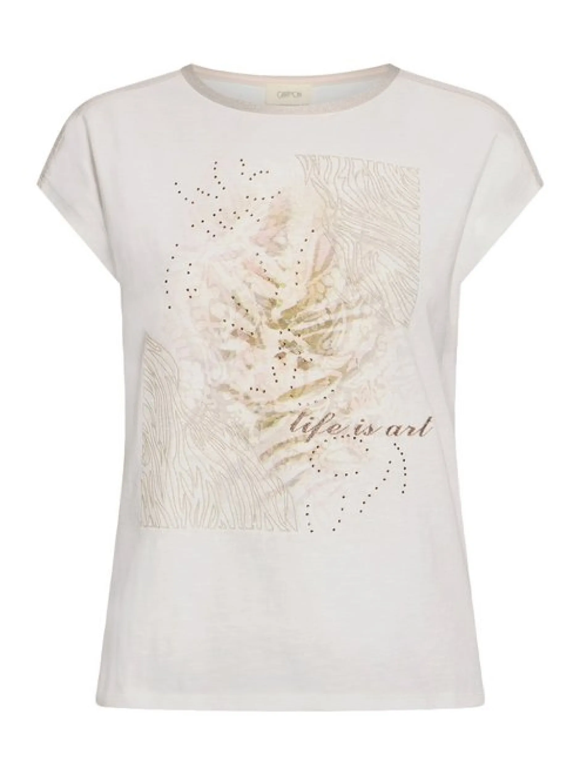 Cartoon Damen T-Shirt in khaki