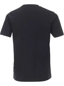 CASAMODA Herren Basic T-Shirt im 3er-Pack in marine blau