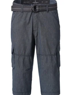 CASAMODA Herren Cargo-Bermudas in blau