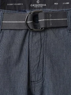 CASAMODA Herren Cargo-Bermudas in blau