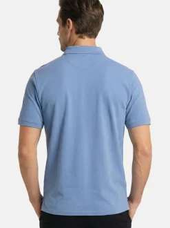 CASAMODA Herren Poloshirt in blau
