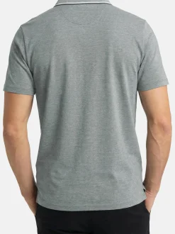 CASAMODA Herren Poloshirt in grün
