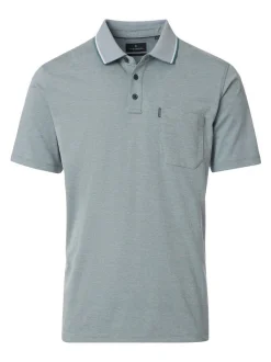 CASAMODA Herren Poloshirt in grün