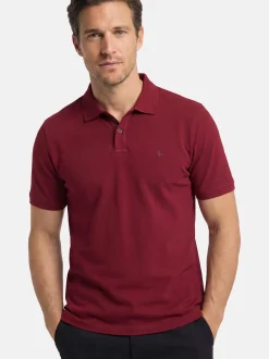 CASAMODA Herren Poloshirt in rot