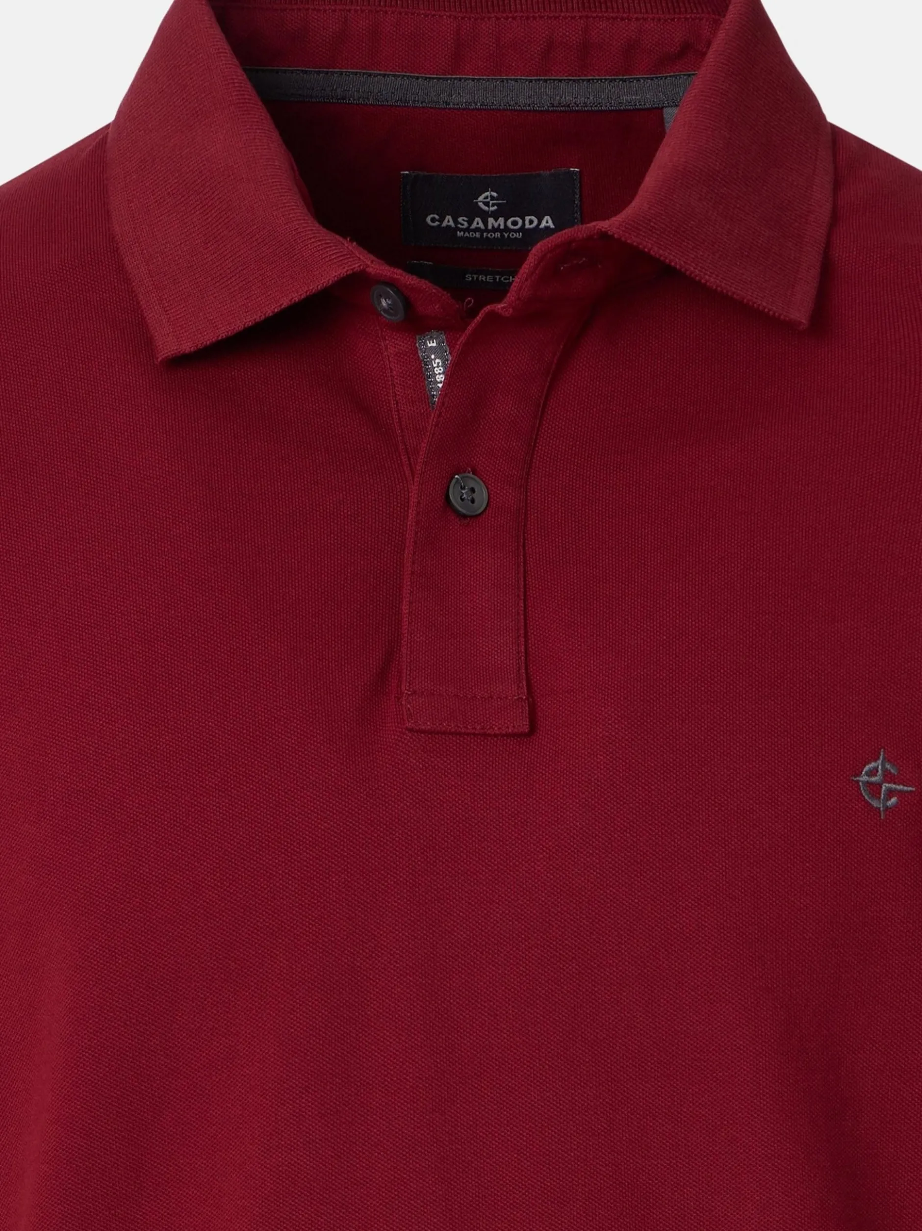 CASAMODA Herren Poloshirt in rot