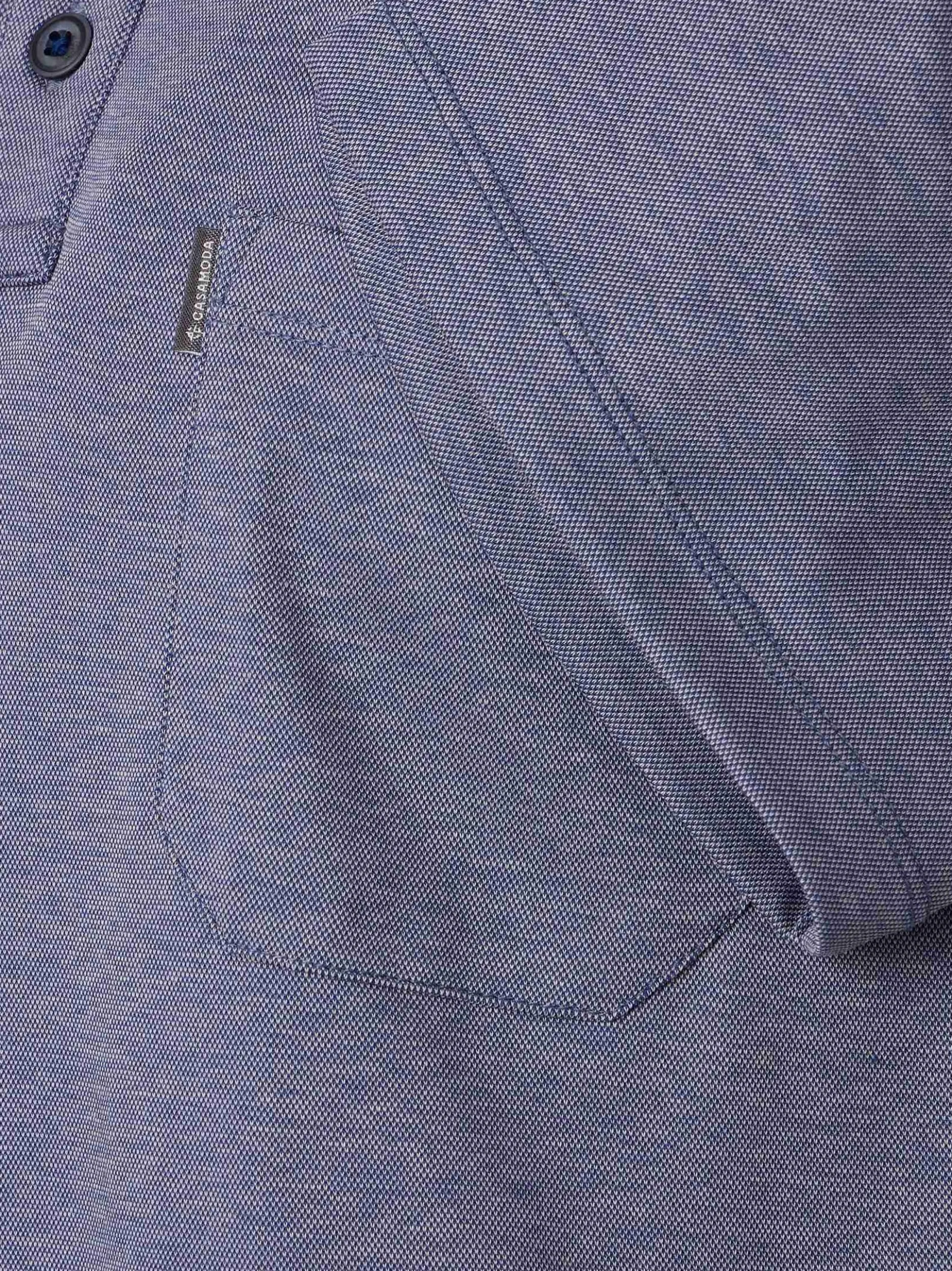 CASAMODA Herren Poloshirts im 2er-Pack in blau