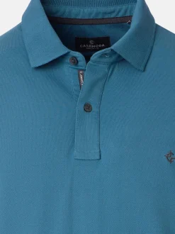 CASAMODA Herren Poloshirts im 2er-Pack in mehrfarbig