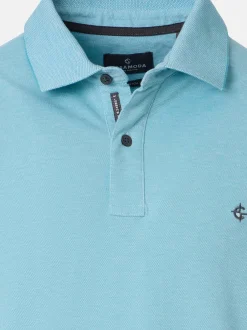 CASAMODA Herren Poloshirts im 2er-Pack in türkis