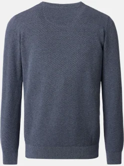 CASAMODA Herren Pullover - Basic in blau
