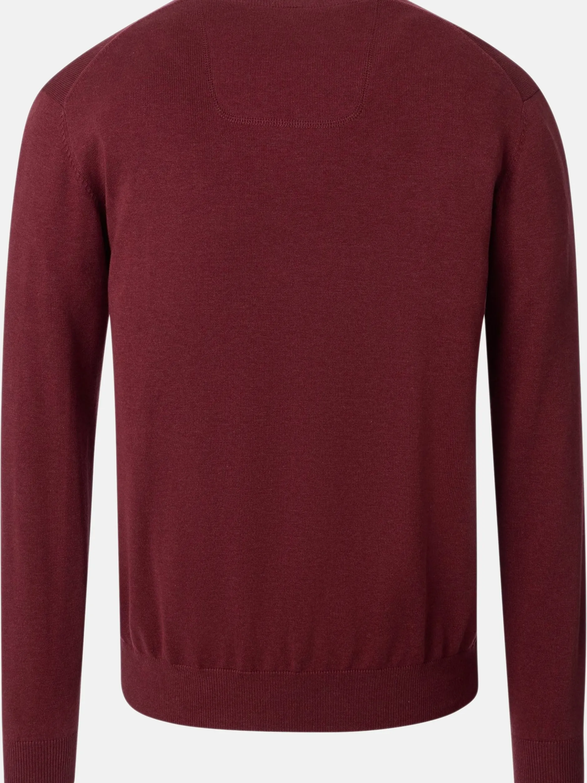 CASAMODA Herren Pullover - Basic in bordeaux