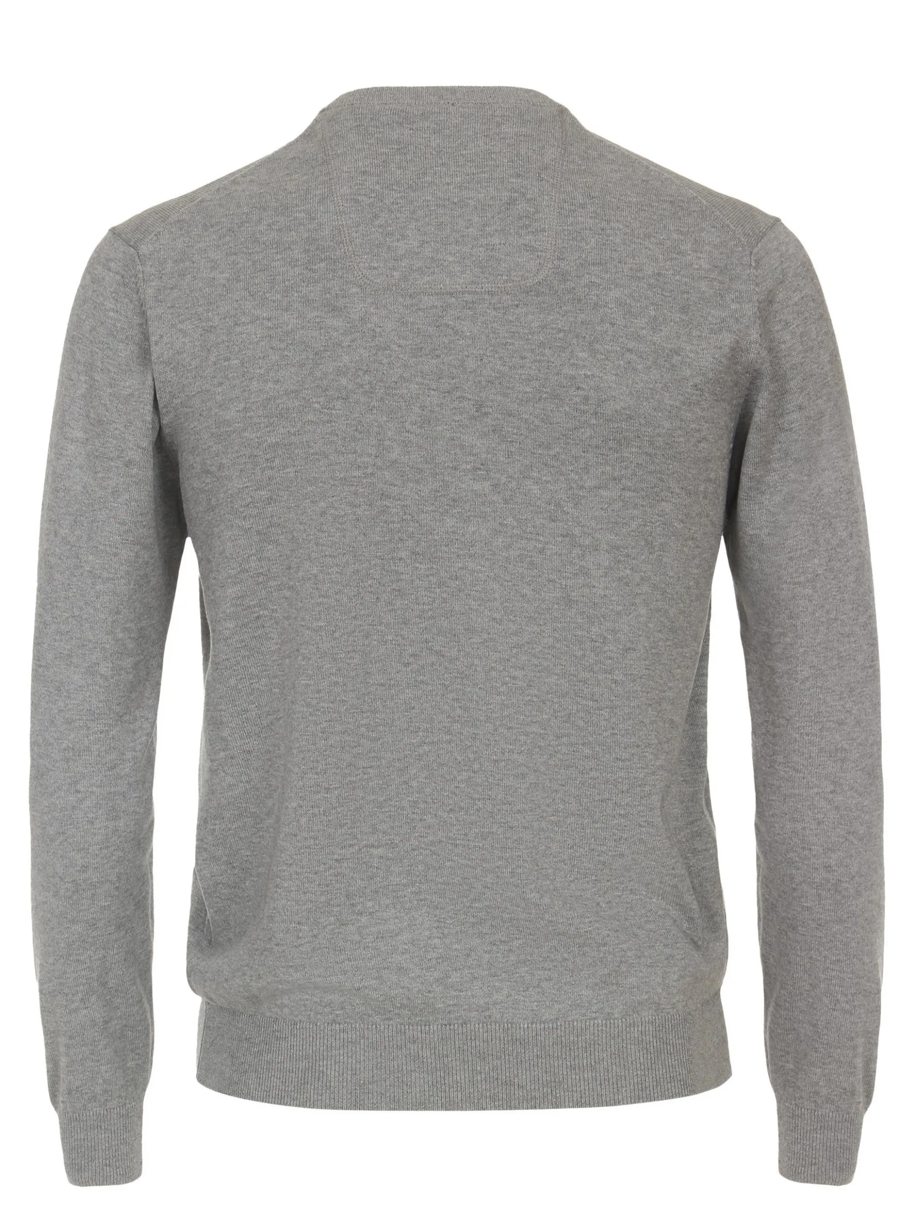 CASAMODA Herren Pullover - Basic in hellgrau