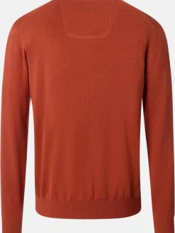 CASAMODA Herren Pullover - Basic in orange