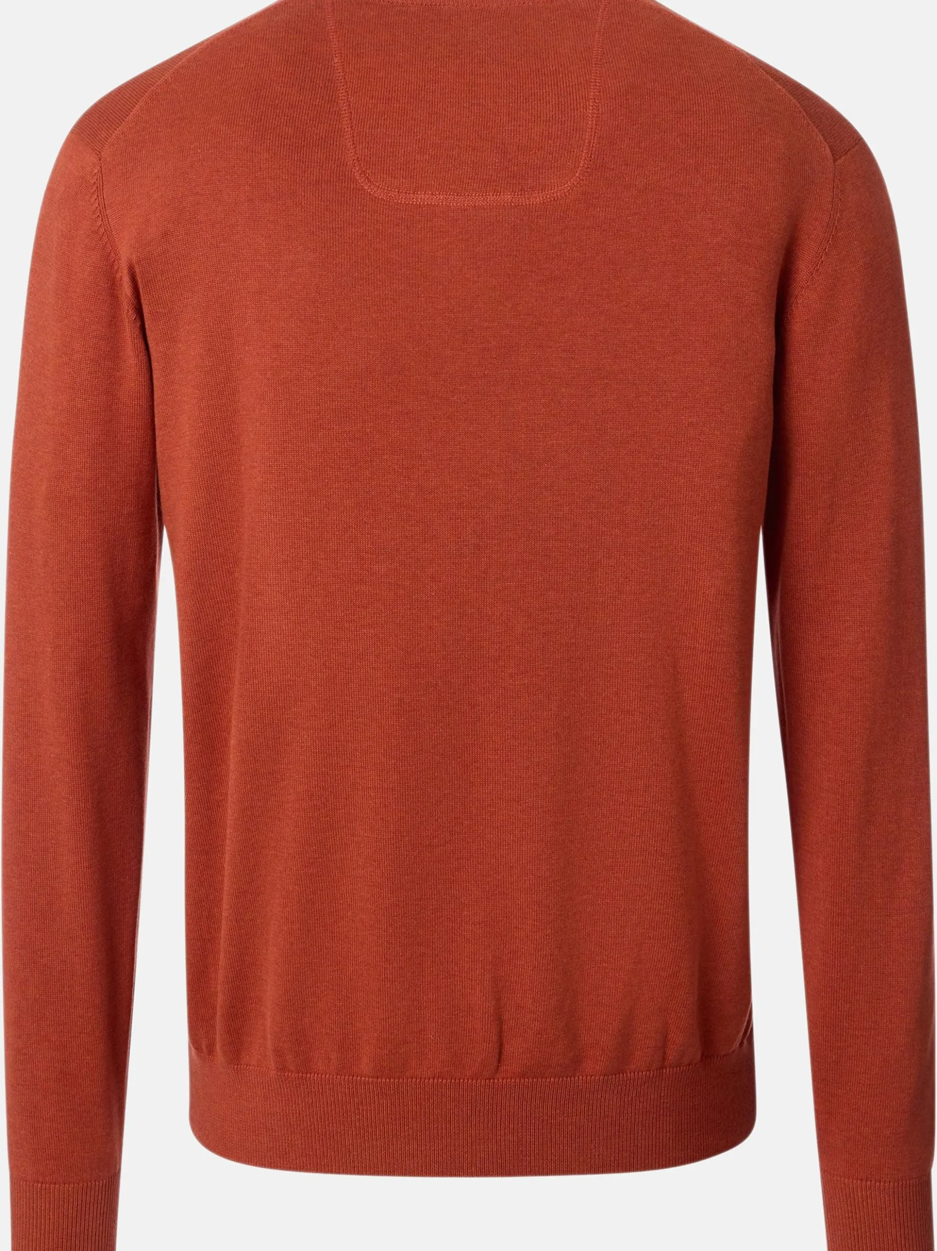 CASAMODA Herren Pullover - Basic in orange