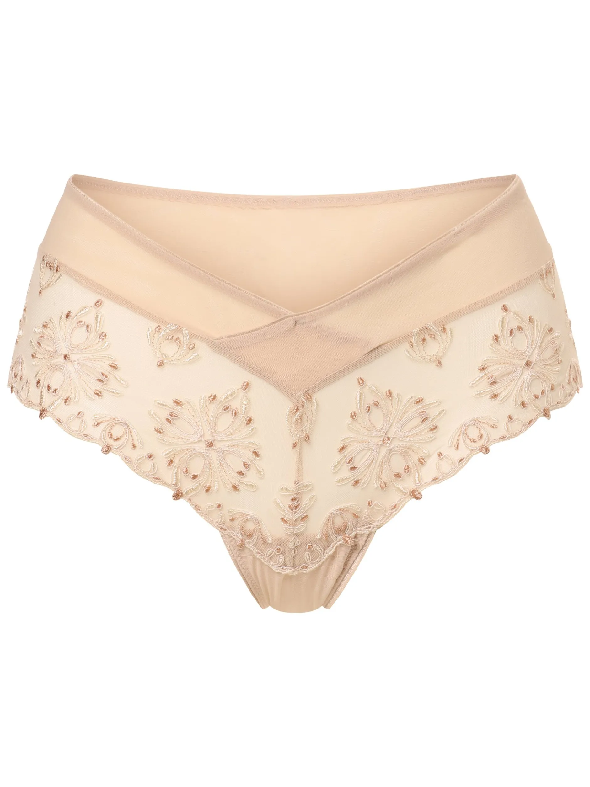 Chantelle Damen Hipster in beige roségold