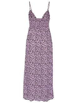 Chiemsee Damen Kleid in lila - Ausschnitt: V-Ausschnitt