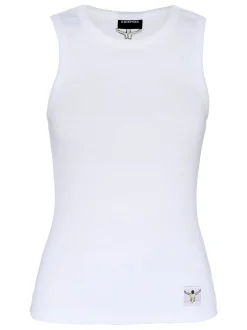 Chiemsee Damen Tanktop in weiß - Ausschnitt: Rundhals