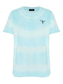 Chiemsee Damen T-Shirt in blau - Ausschnitt: Rundhals
