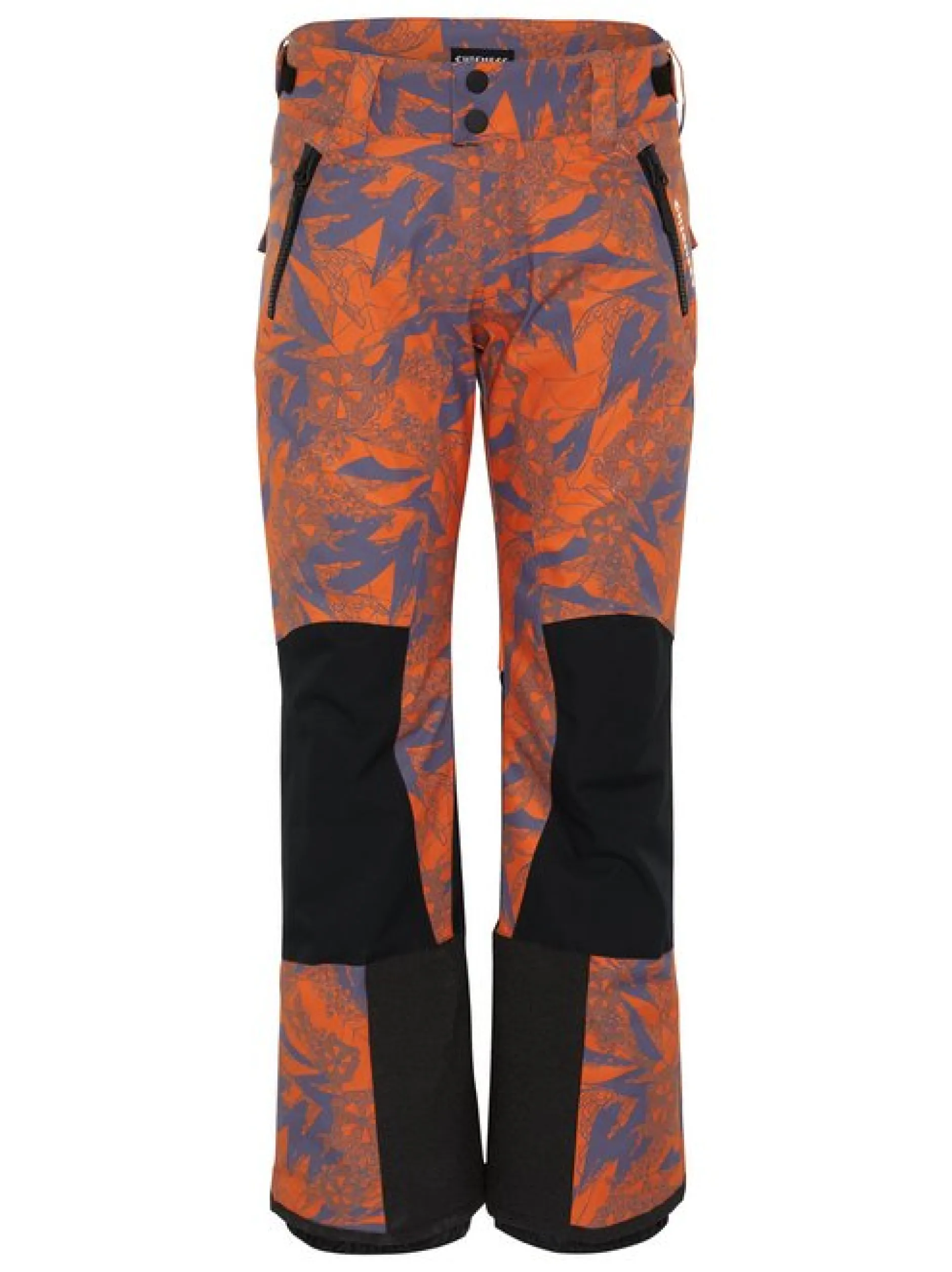 Chiemsee Jungen Skihose in orange lila - Länge: lang