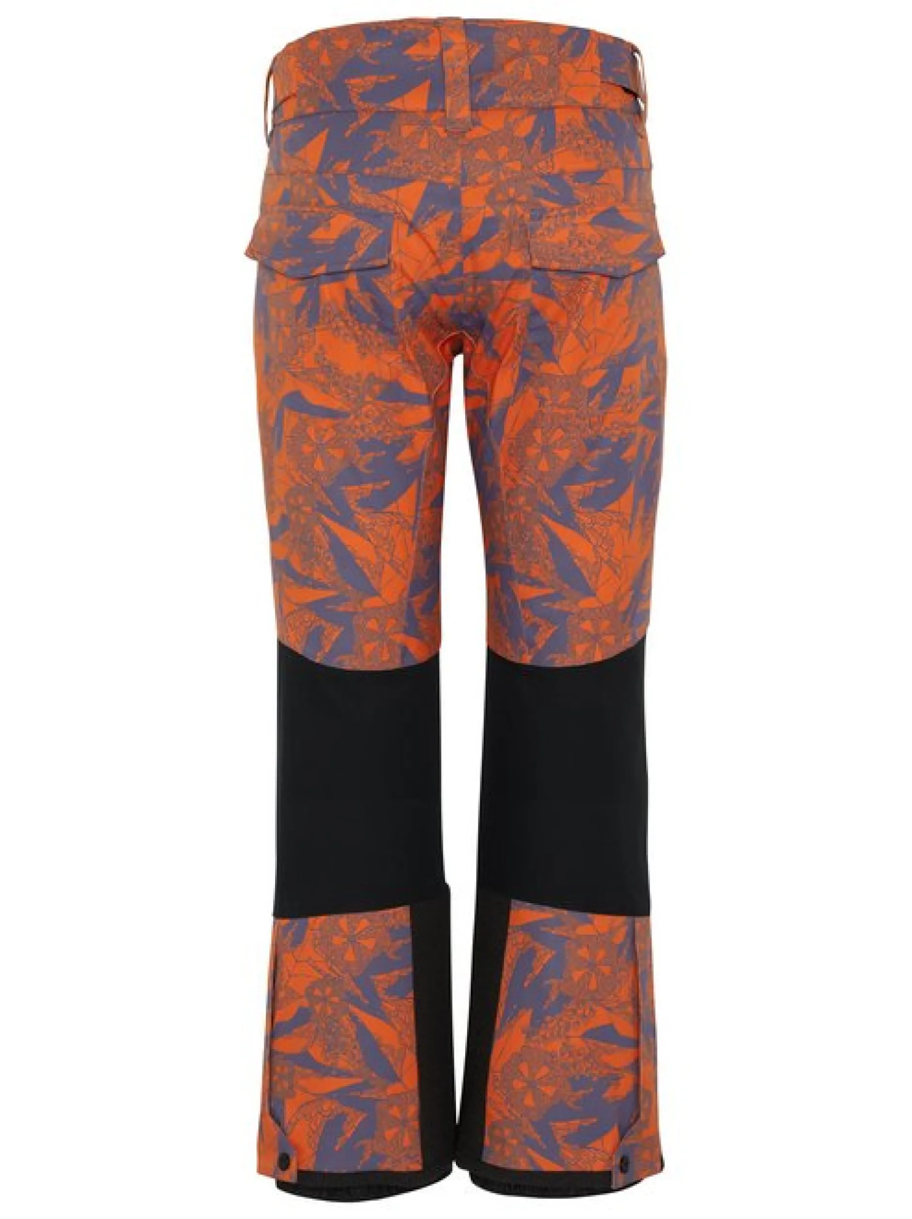Chiemsee Jungen Skihose in orange lila - Länge: lang