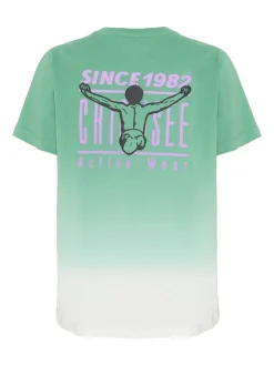 Chiemsee Jungen T-Shirt in grün weiß - Ärmel: kurzarm