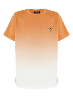 Chiemsee Jungen T-Shirt in orange weiß - Ärmel: kurzarm