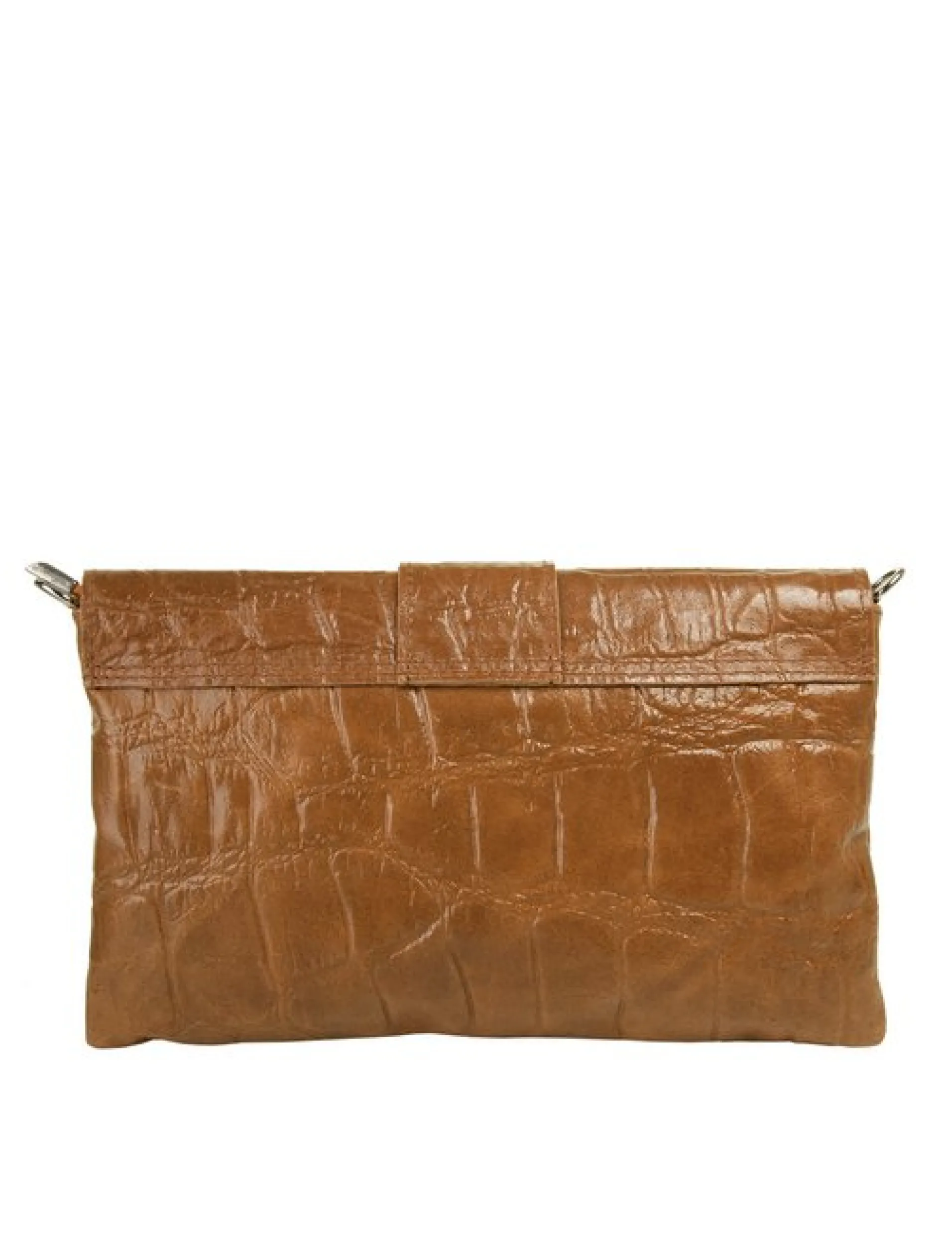 Cluty Damen Abendtasche in cognac