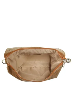 Cluty Damen Abendtasche in cognac