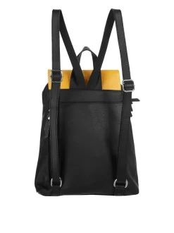 Cluty Damen Cityrucksack in gelb