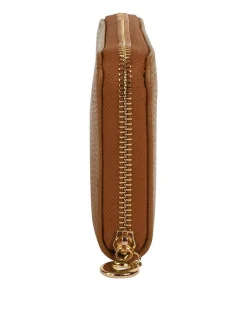 Cluty Damen Geldbörse in cognac