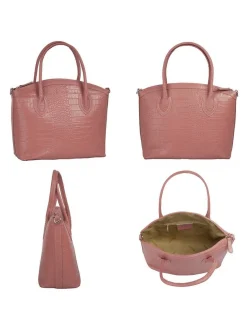 Cluty Damen Handtasche in altrosa