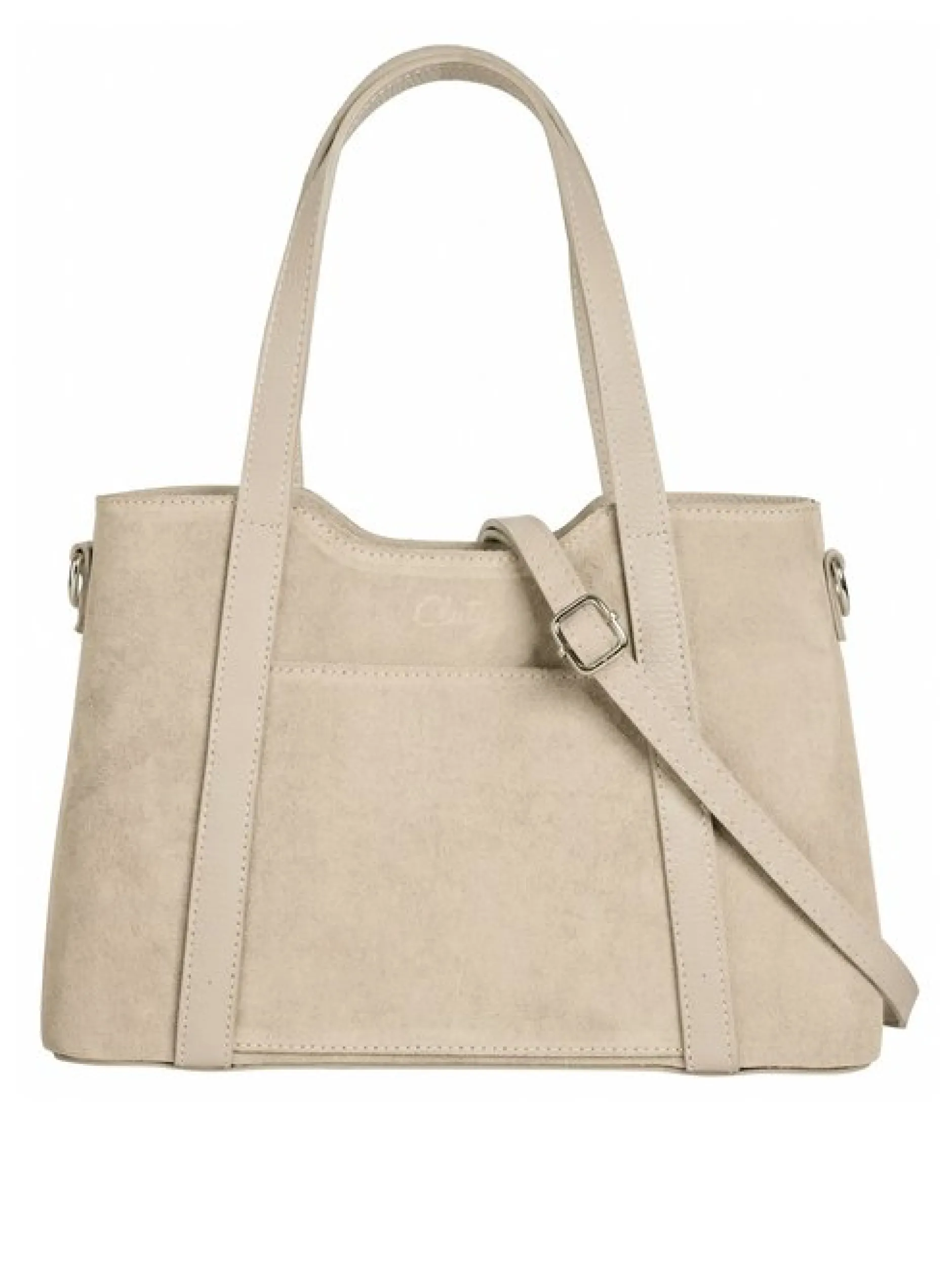 Cluty Damen Handtasche in beige