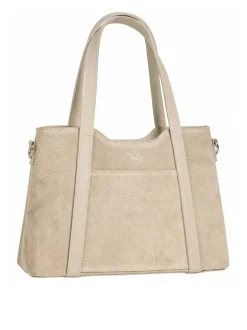 Cluty Damen Handtasche in beige