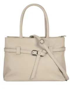 Cluty Damen Handtasche in beige