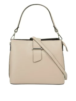 Cluty Damen Handtasche in beige