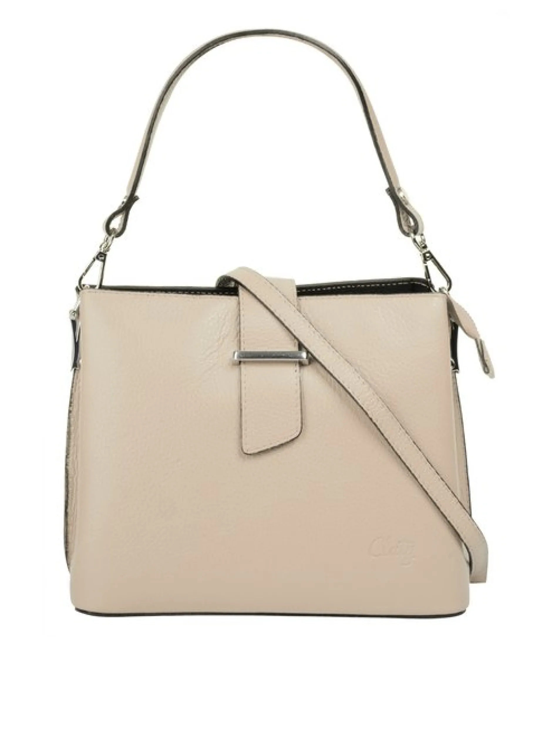 Cluty Damen Handtasche in beige