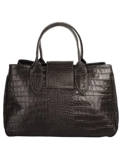 Cluty Damen Handtasche in braun