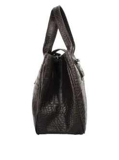 Cluty Damen Handtasche in braun