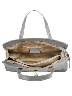 Cluty Damen Handtasche in grau