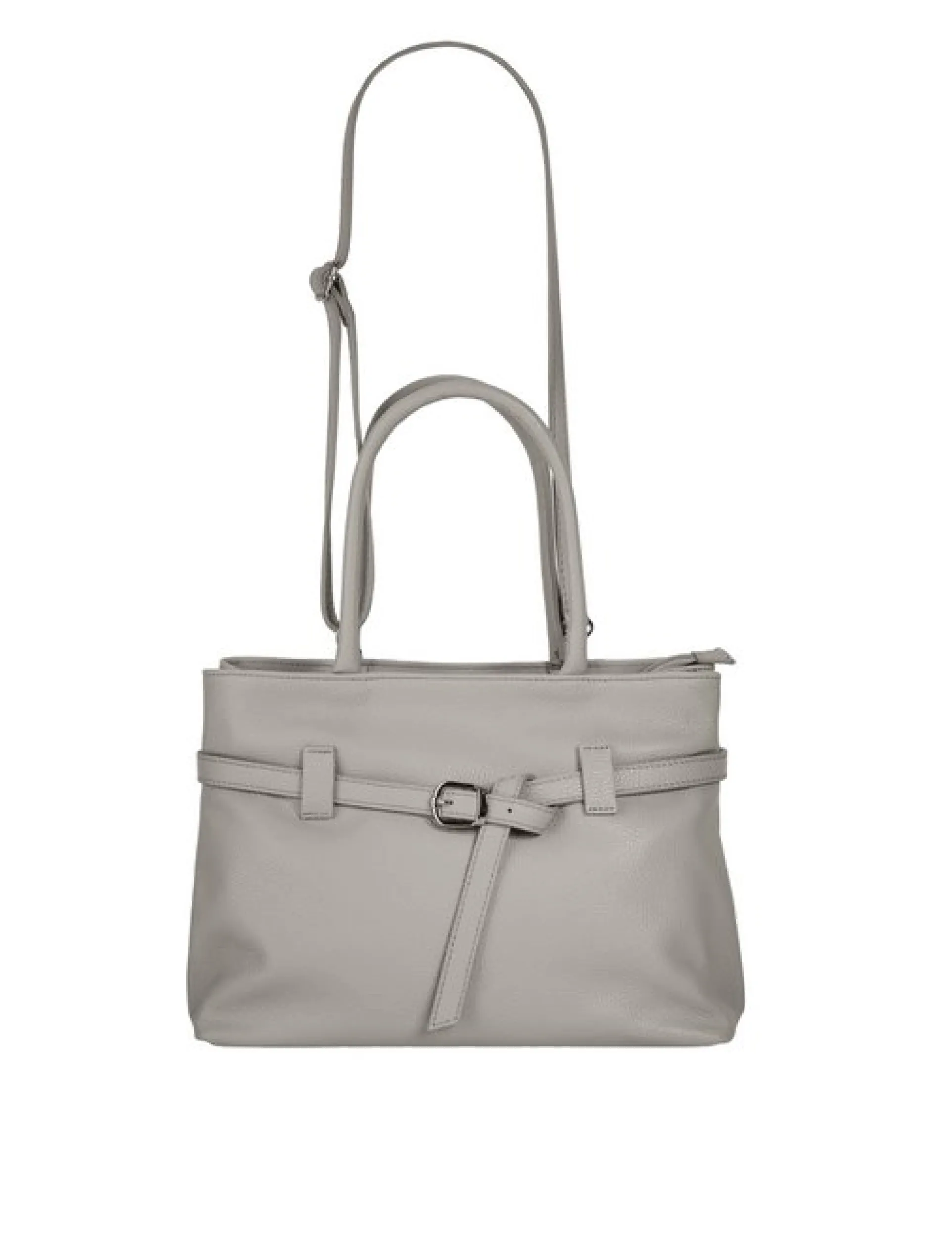 Cluty Damen Handtasche in grau