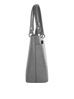 Cluty Damen Handtasche in grau