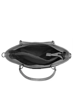 Cluty Damen Handtasche in grau