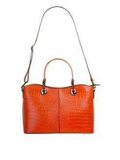 Cluty Damen Handtasche in orange