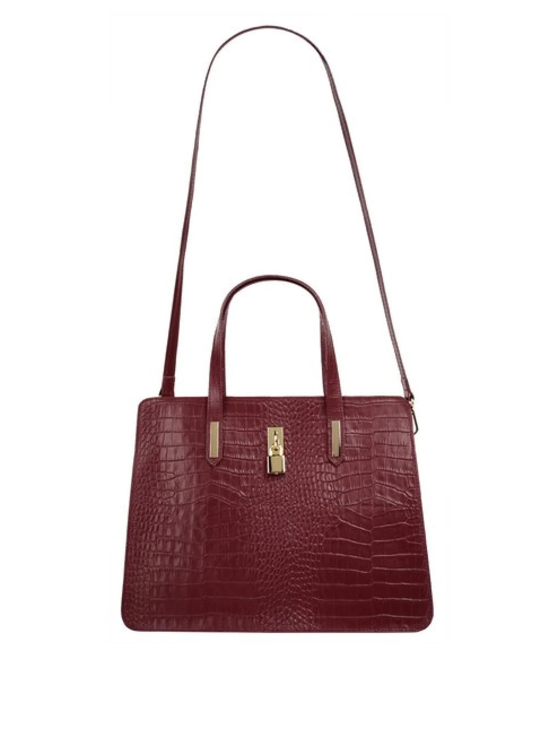 Cluty Damen Handtasche in rot