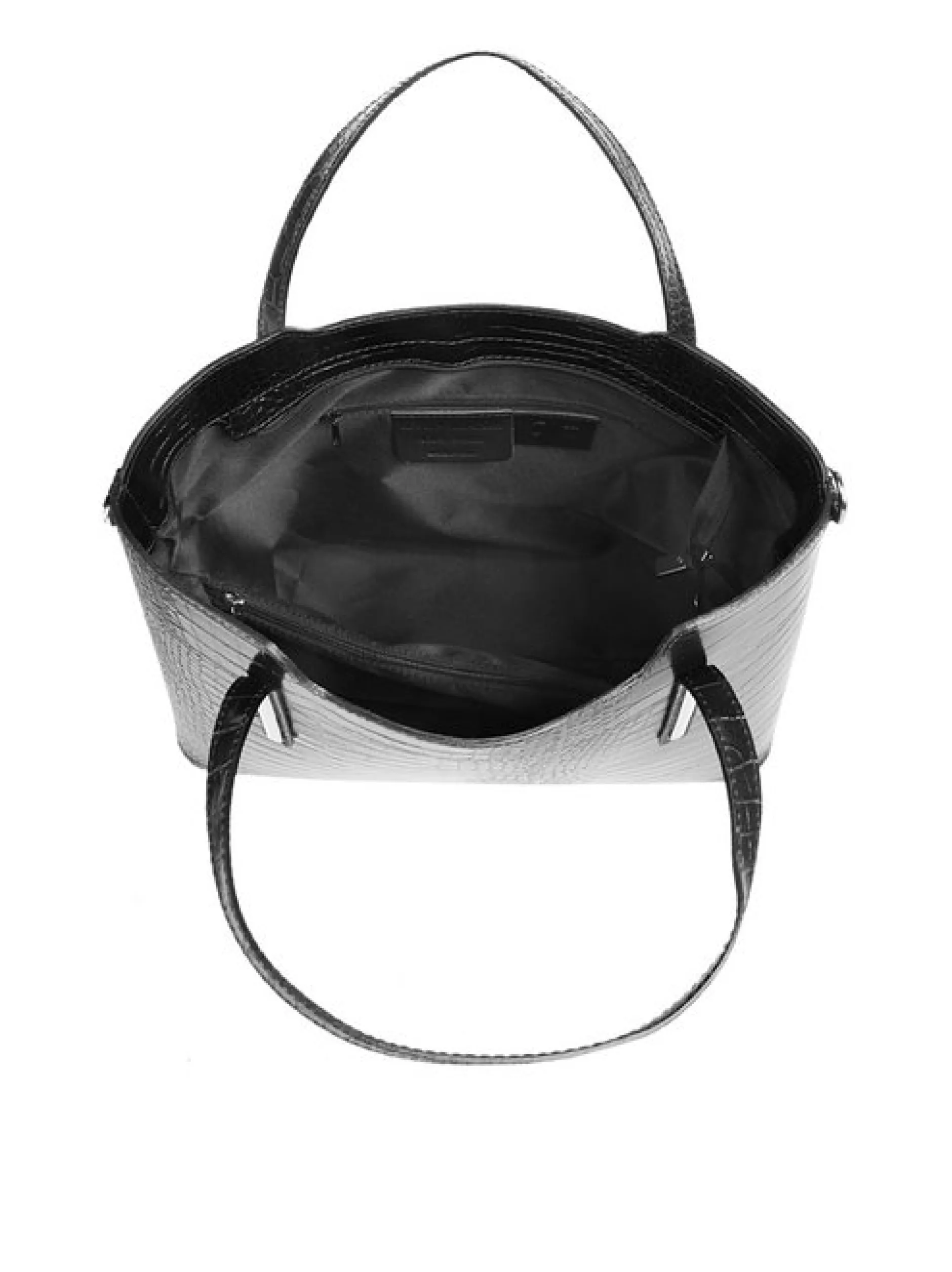 Cluty Damen Handtasche in schwarz