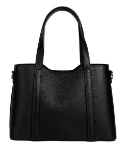 Cluty Damen Handtasche in schwarz