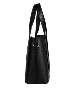 Cluty Damen Handtasche in schwarz