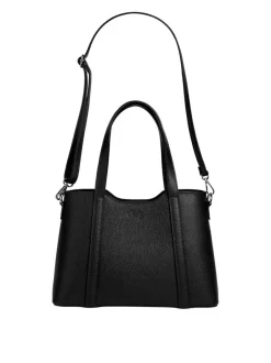 Cluty Damen Handtasche in schwarz