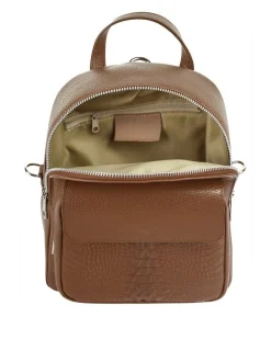 Cluty Damen Rucksack in cognac