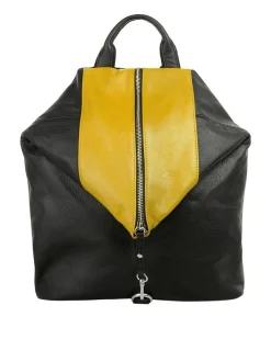 Cluty Damen Rucksack in gelb